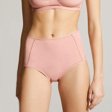 ERES Jersey Soyeux BRINA SOYEUSE høj talje trusse pois senteur Lyserød 1