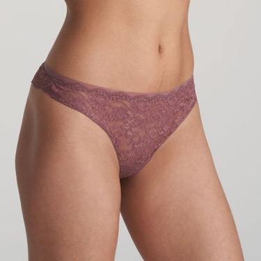 Marie Jo Color Studio blonde string satin taupe Brun 2