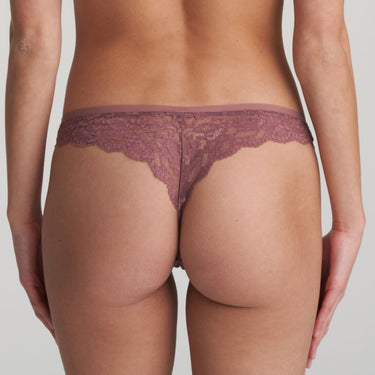 Marie Jo Color Studio blonde string satin taupe Brun 3