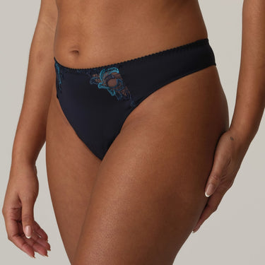 Deauville string trusse velvet blue