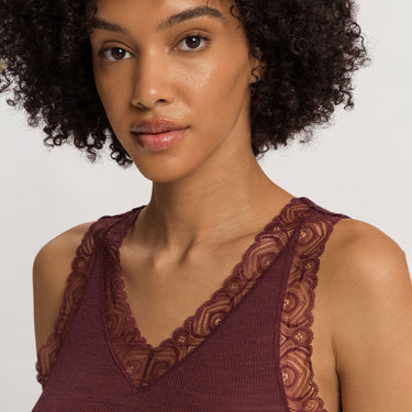 Woolen Lace tank top