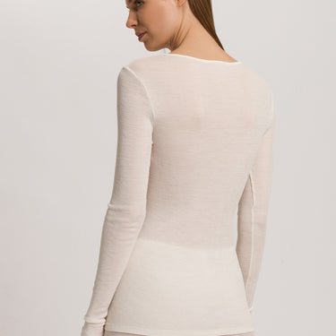Woolen Lace T-Shirt langt ærme