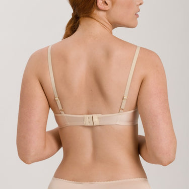 Hanro Satin Deluxe bh vatteret uden bøjle natural (skin) Hvid 3