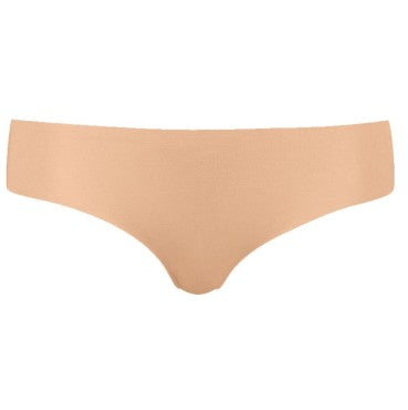 Hanro Invisible Cotton brasiliansk trusse sømløse trusser uden kanter beige Beige 4