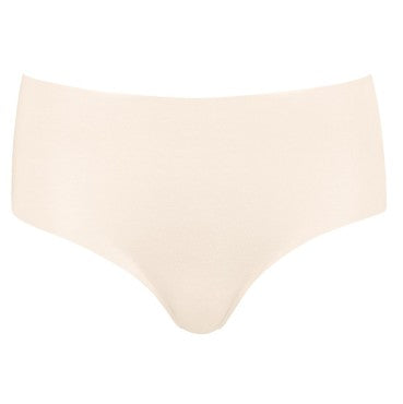 Hanro Invisible Cotton høj talje trusse sømløse trusser uden kanter powder Beige 3