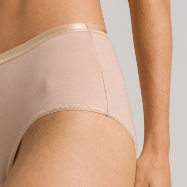 Hanro Cotton Sensation høj talje trusse beige Beige 4