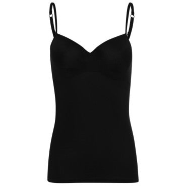 Hanro Allure camisole med vatteret bh black Sort 5