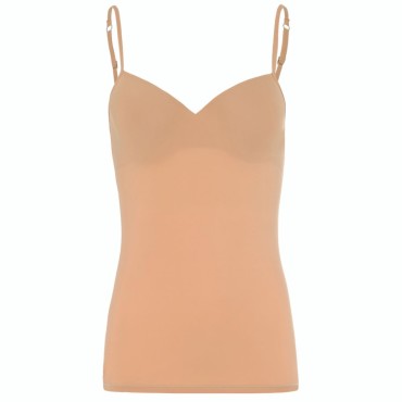 Hanro Allure camisole med vatteret bh nude Beige 6