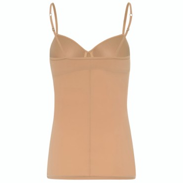 Hanro Allure camisole med vatteret bh nude Beige 7