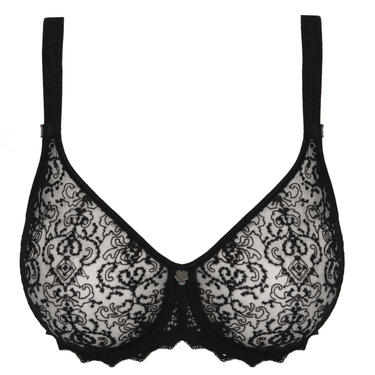 Empreinte Cassiopee bh uden søm formpresset black Sort 4