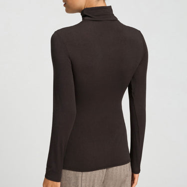 Ultralight wool T-shirt langt ærme med rullekrave