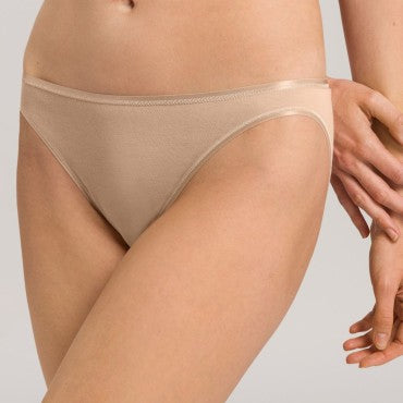 Hanro Cotton Seamless mini klassisk rio trusse beige Beige 1