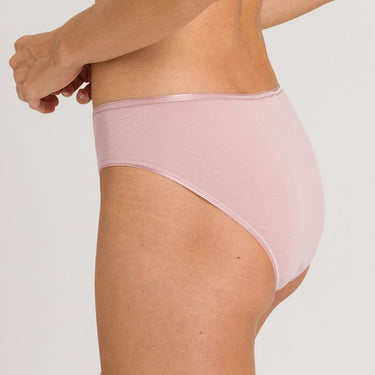 Hanro Cotton Seamless MIDI klassisk rio trusse pale pink Lyserød 2