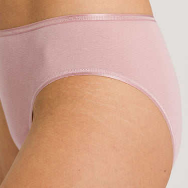 Hanro Cotton Seamless MIDI klassisk rio trusse pale pink Lyserød 4