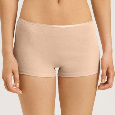 Hanro Cotton Seamless shorts trusse med kort ben beige Beige 1