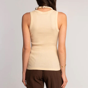 Costina rib tank top bomuld