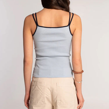 Costina camisole top dobbelte stropper