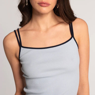 Costina camisole top dobbelte stropper