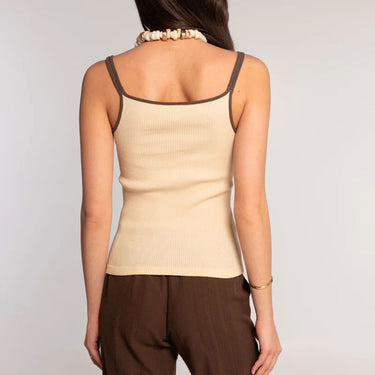 Costina camisole top dobbelte stropper