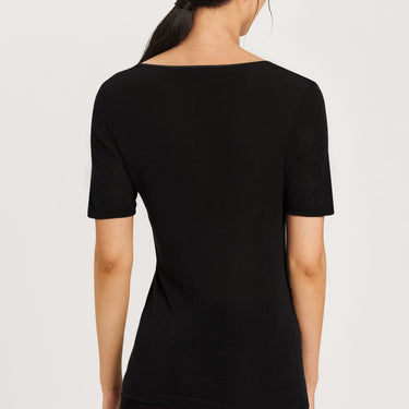 Pure silk top T-Shirt short sleeve