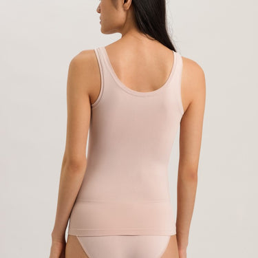Hanro Touch Feeling tank top peach whip Lyserød 3