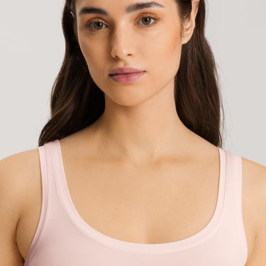 Hanro Touch Feeling tank top rose cream Lyserød 1