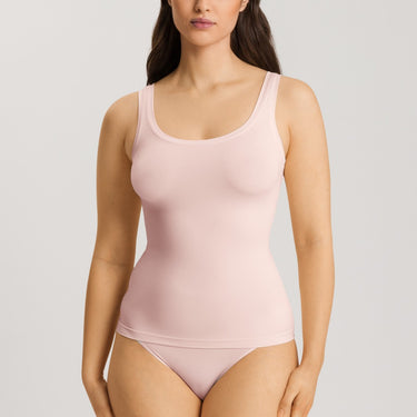 Hanro Touch Feeling tank top rose cream Lyserød 2