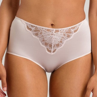 Hanro Mae maxi høj talje trusse bonbon Lyserød 1