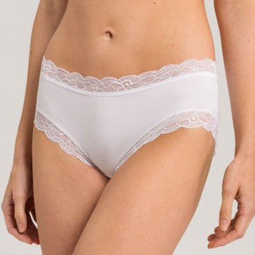 Hanro Cotton Lace hipster trusse white Hvid 1