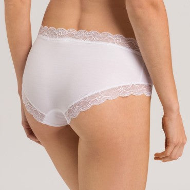 Hanro Cotton Lace hipster trusse white Hvid 2