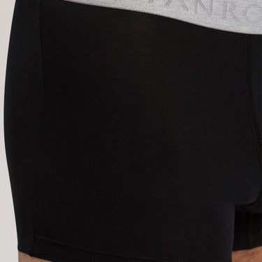 ANNE SAX Cotton Essentials 2 stk logo herre-shorts black Sort 4