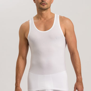 Hanro Cotton Superior herre-tank top white Hvid 2