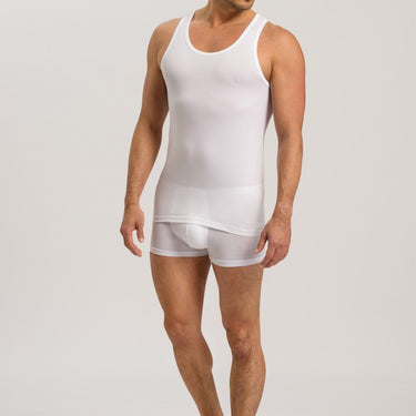 Hanro Cotton Superior herre-tank top white Hvid 4