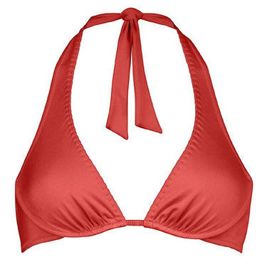 Crafted Essentials bikinitop med bøjle crimson dusk