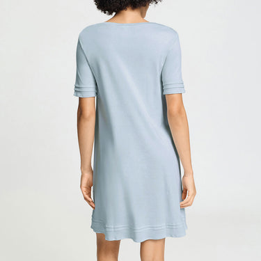 Pilar natkjole kort ærme 95 cm
