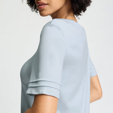 Pilar natkjole kort ærme 95 cm