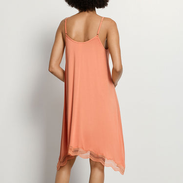 Cira spaghetti natkjole/undekjole uden ærme 95 cm