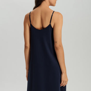 Cotton Silk nightgown without sleeve 95 cm