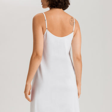 Cotton Silk nightgown without sleeve 95 cm