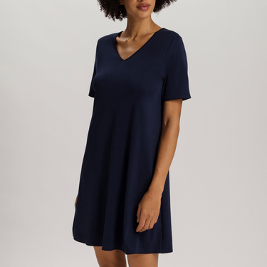 Cotton Silk nightgown short sleeve 90 cm