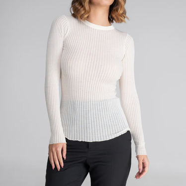 Operatino wool/silk T-Shirt long sleeve