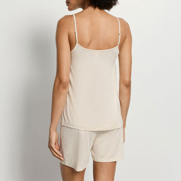 Natural Elegance pyjamassæt korte ben og top kort