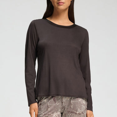 Grand Central Pyjamasbluse langt ærme