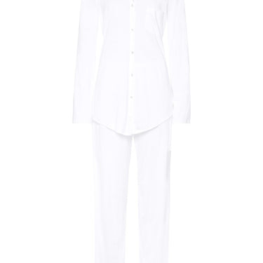 Hanro Cotton Deluxe pyjamassæt white Hvid 5