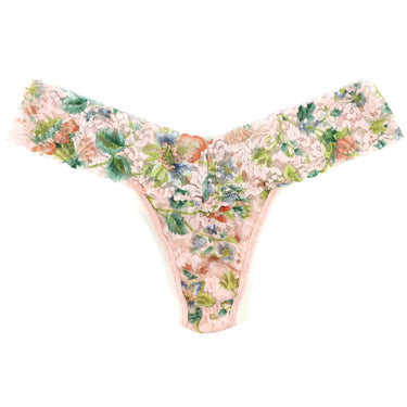 Royal Blooms low rise thong