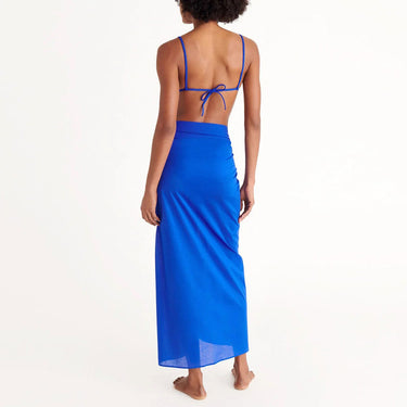 Zephyr Peplum beachwear long pareo