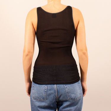 Oscalito silk rib tank top