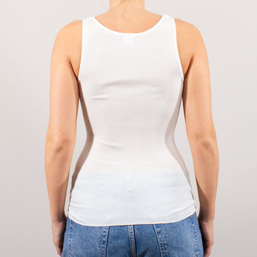 Seta organzino tank top