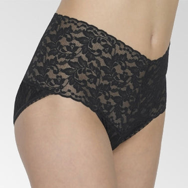 Signature Lace Retro V-Kini høj trusse