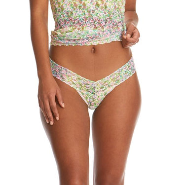 Signature Lace multi low rise thong